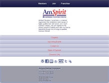Tablet Screenshot of amspirit.com